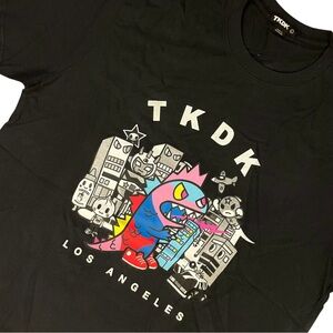 Tokidoki Japanese Monster Kaiju on Sunset Los Angeles Shirt Men’s Large Tee NWT